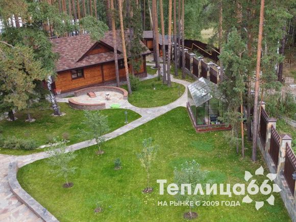 Теплица botanik standard под стекло, ширина 2,8 м