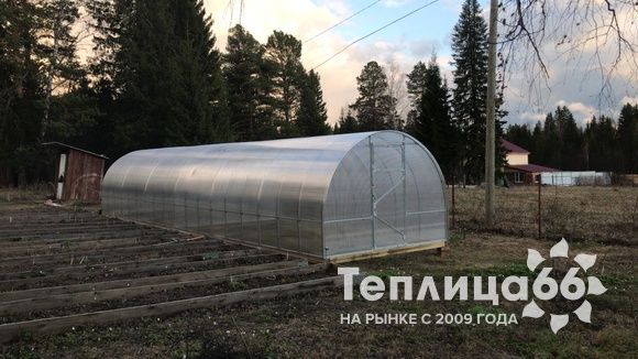 Теплица Рада 3М из поликарбоната, ширина 3 м
