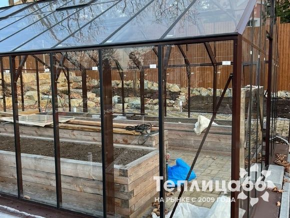 Теплица botanik по индивидуальным размерам, 4,0х6,0 м.