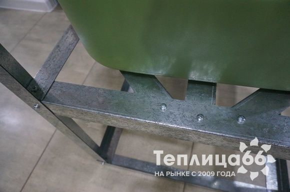 Подставка под бочку Рада цвет Белый (разборная, в компактной упаковке, оцинкованная)