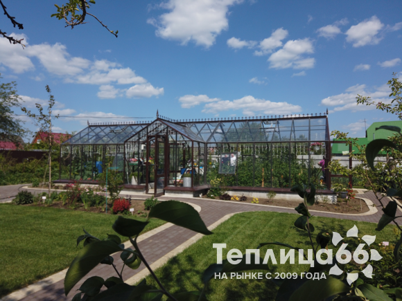 Теплица botanik Т-34 с тамбуром (34 м2)