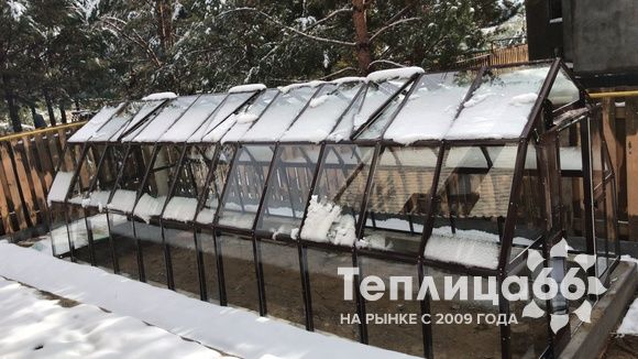 Теплица Рада Исеть под стекло, ширина 3 метра (Калькулятор)