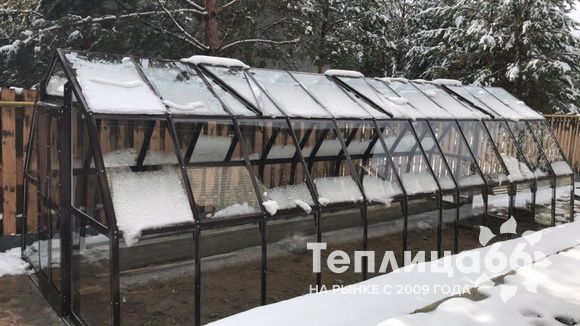 Теплица Рада Исеть под стекло, ширина 3 метра (Калькулятор)