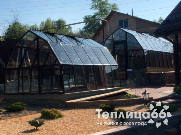 Теплица Рада Исеть под стекло, ширина 3 метра (Калькулятор)