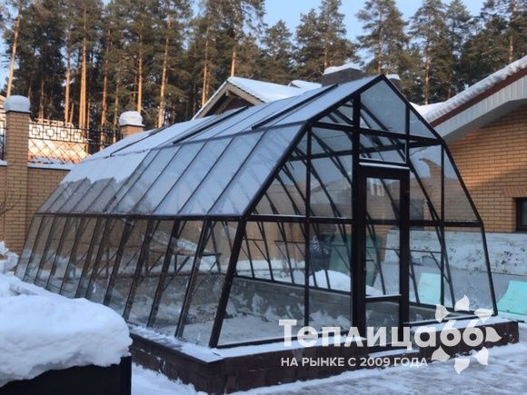 Теплица Рада Нил под стекло, ширина 4,5 метра
