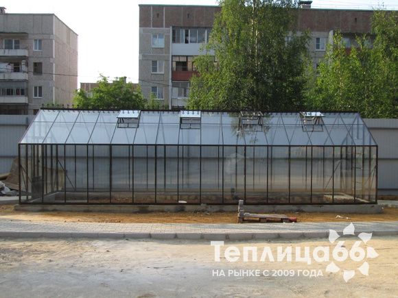 Теплица botanik maximum под стекло, 3,6 м